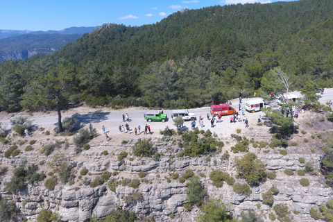Side: wycieczka 1-dniowa do kanionu Orła z Adlerem i lunchemWycieczka do Kanionu Orła i spływ raftingowy z obiadem i odbiorem z hotelu