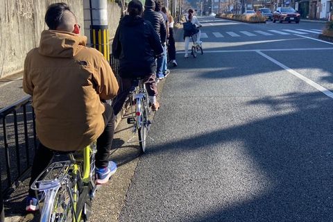 E-Bike Tour in Kyoto with Asuka, Japanese graduate student
