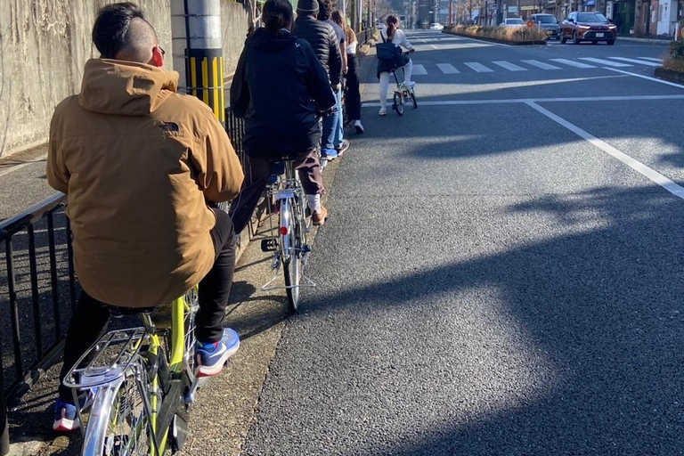 E-Bike Tour in Kyoto with Asuka, Japanese graduate student