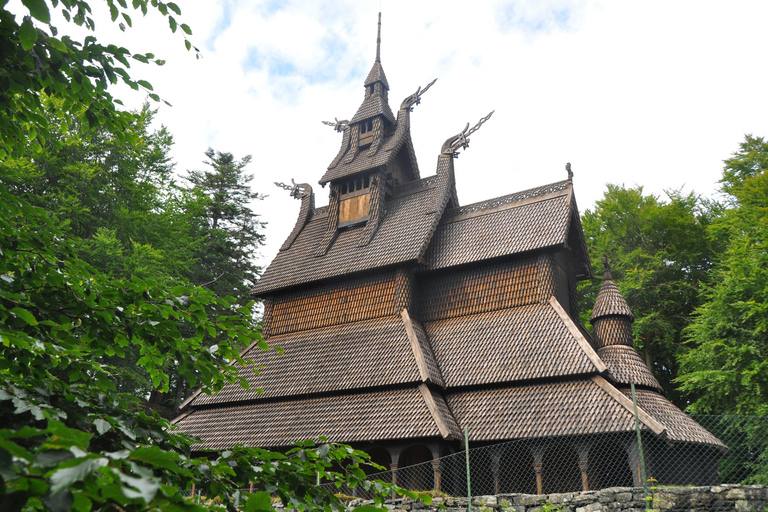 Bergen: Guided Car Tour with Old Bergen Museum &amp; Fantoft …