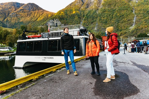 Bergen: excursión autoguiada de día completo de ida y vuelta