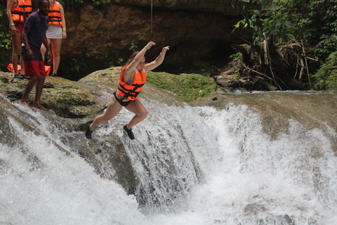 Dunn's River & Island Gully Falls/Blue Hole Tour From Ocho Rios Hotels & Port