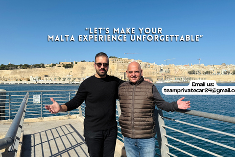 Tour di Malta : Auto privata- Mdina, Marsaxlokk, Grotta Azzurra