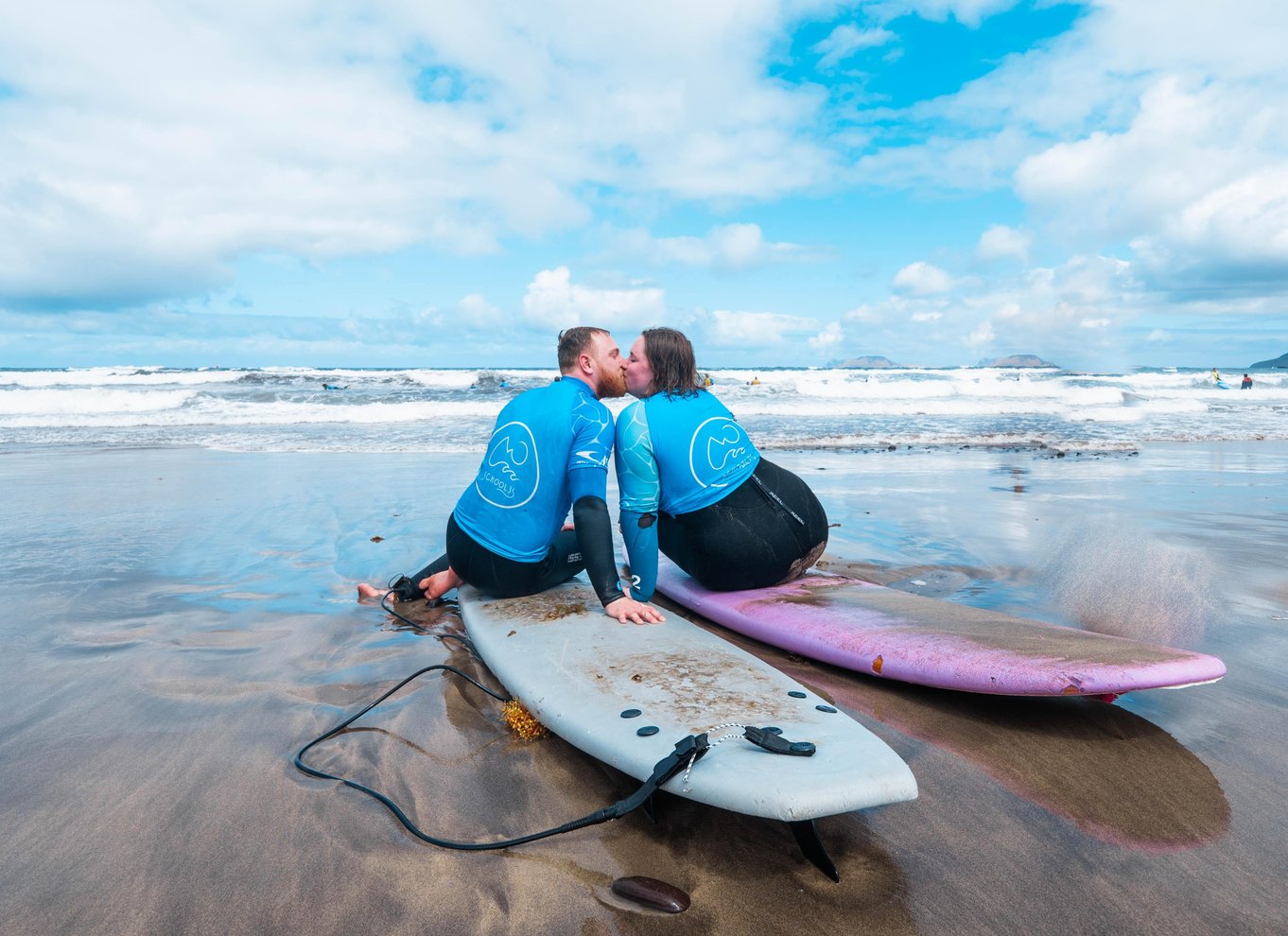 Famara : Surfinglektioner