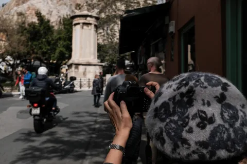 Athènes : visite privée avec un photographe professionnel