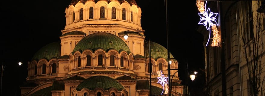 Sofia : visite à pied nocturne