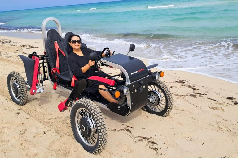 Djerba: Swin Car Eco-Adventure with Hotel Pickup