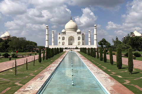 From Delhi: Agra Day Trip with Taj Mahal and Agra FortAC Car and Tour Guide Service Only