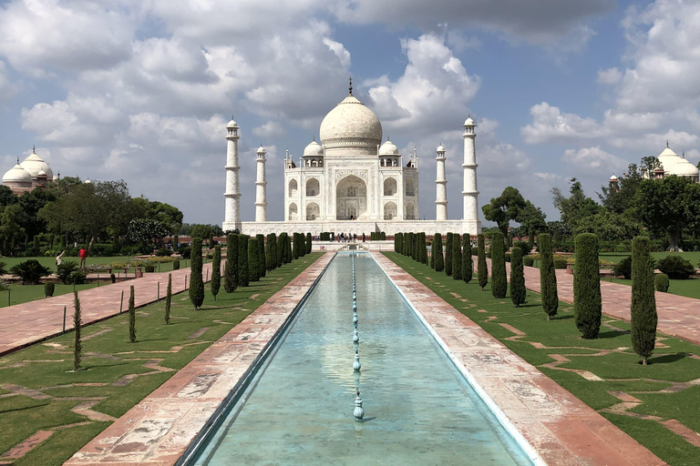 From Delhi: Agra Day Trip with Taj Mahal and Agra FortAC Car and Tour Guide Service Only