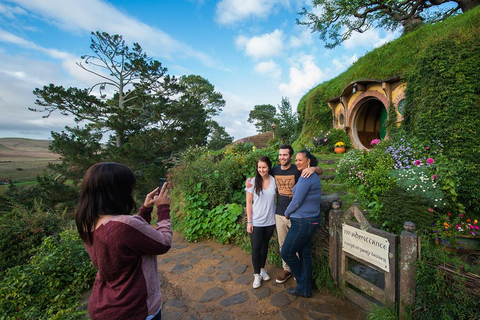Auckland: Hobbiton, Waitomo Caves, and Rotorua 1-Way Tour