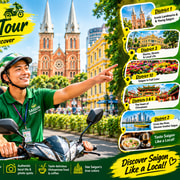 Saigon Uncovered: Motorbike Tour Through Hidden Gems Saigon Uncovered: Motorbike Tour Through Hidden Gems