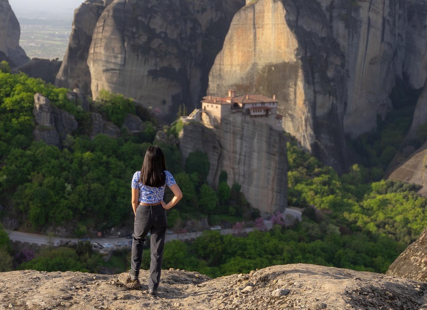Athen: Dagsudflugt til Meteora-klostrene med huler og frokost