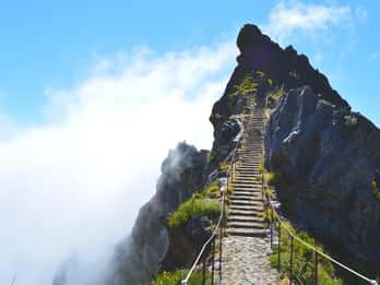 Madeira Stairway to Heaven to Larano Hike Mountain to Sea