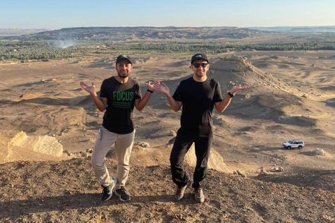 Caïro: dagtrip met woestijn en Bahariya Oasis met maaltijden