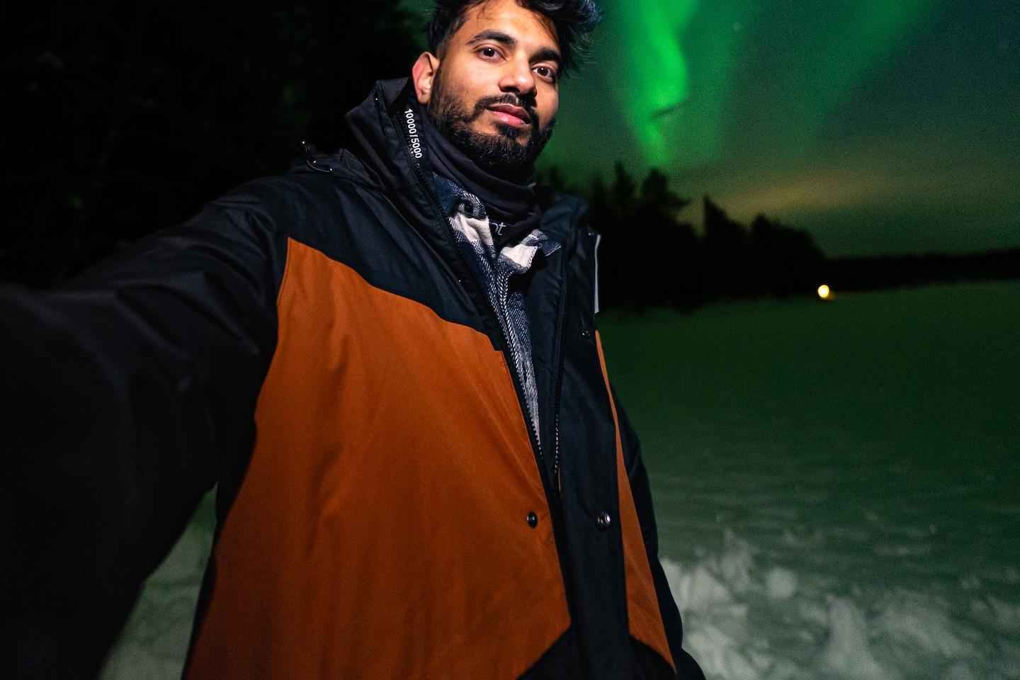 로바니에미: 오로라 투어 보장