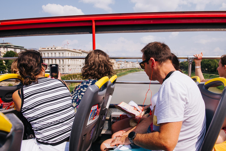 Florença: Tour de ônibus hop-on hop-off: ingresso de 24, 48 ou 72 horasBilhete de 24 Horas