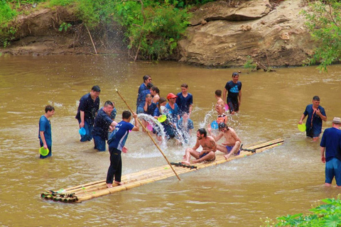 Chiang Mai: Santuario degli elefanti Living Green e rafting con i bambùChiangmai: Santuario degli Elefanti e Bamboo Rafting