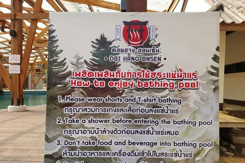Chiang Rai Nature Escape Mae Kok River Trip and Hot Springs Chiang Rai Nature Escape by Private Van (Up to 8 Guests)