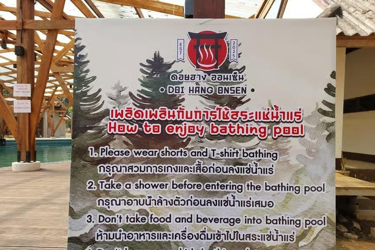 Chiang Rai Nature Escape Mae Kok River Trip and Hot Springs Chiang Rai Nature Escape by Private Van (Up to 8 Guests)