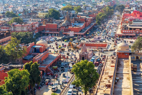 Jaipur: Rundgang mit Shopping