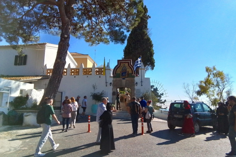 Tour privado al centro histórico de Paleokastritsa y Corfú