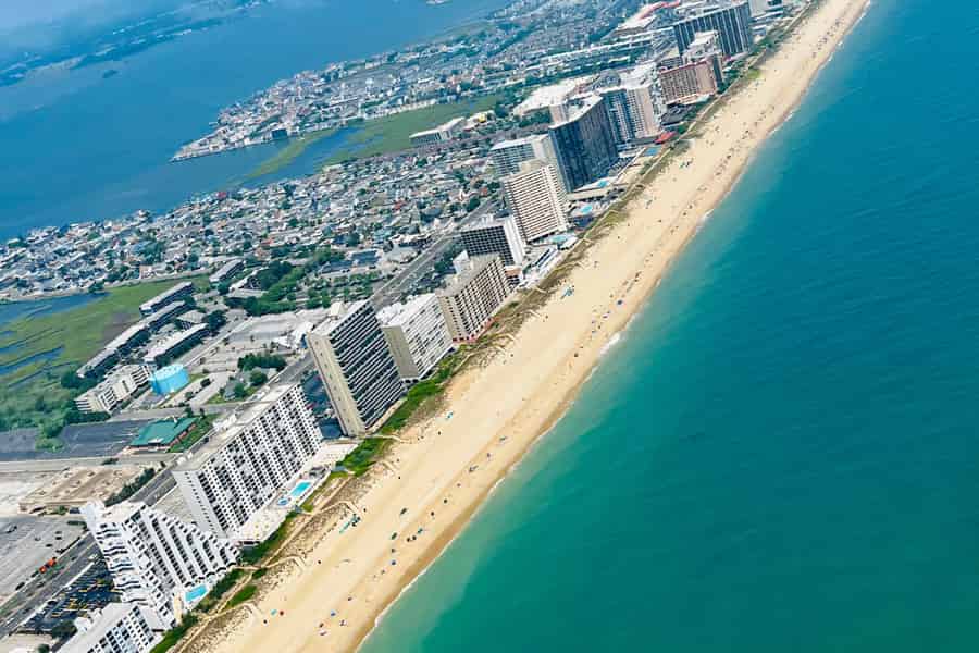 Ocean City: Hubschrauberflug. Foto: GetYourGuide