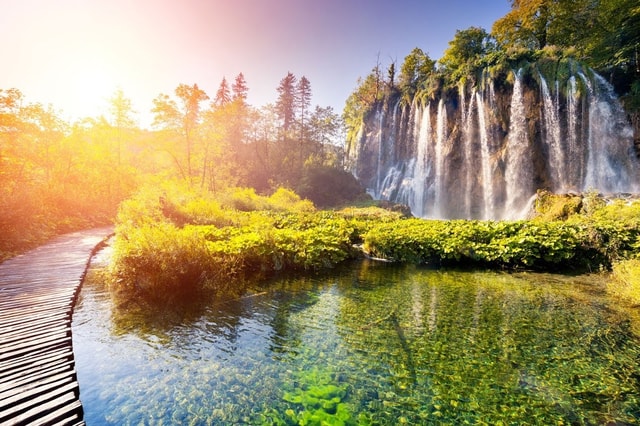 Visit Plitvice lakes private day trip from Zagreb in Plitvice Lakes