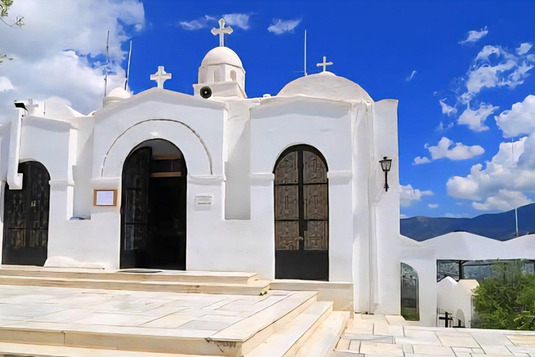 Lake Vouliagmeni Thermal Spa and Lycabettus Panoramic Sunset Sunset Tour