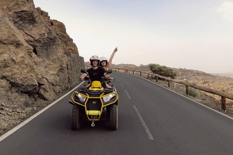 Puerto de la Cruz: Ascend Mount Teide on a quad bike to experience a magical sunset Individual Quad (1 person per quad)