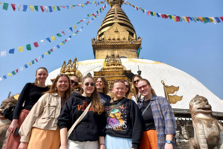Visite du patrimoine de Katmandou sans espèces avec découverte de la cuisine localeCircuit patrimonial à Katmandou sans espèces avec visite culinaire locale