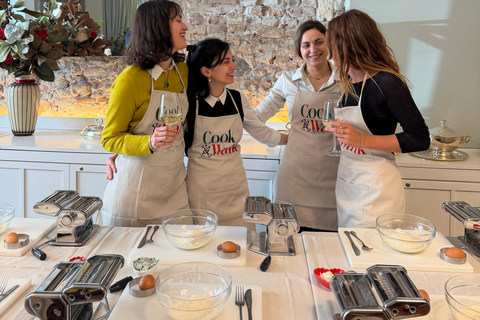 Rome: Pasta & Tiramisu Cooking Class Near the Vatican with Wine & Gelato Rome: Pasta & Tiramisu Cooking Class with Fine Wine, Gelato, and Limoncello