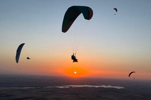 Fly over Aguergour: Extreme Tandem Paragliding with GoPro Sunset: Extreme Adrenaline Tandem Paragliding with GoPro