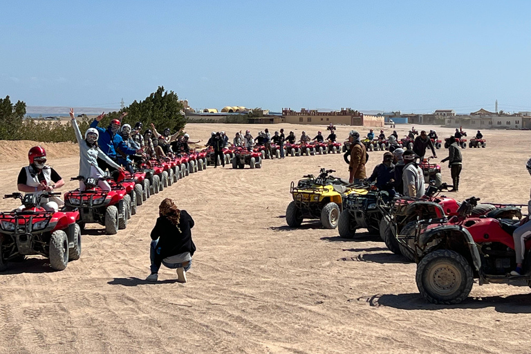 Hurghada: Safari quadami i buggy z kolacją i pokazem