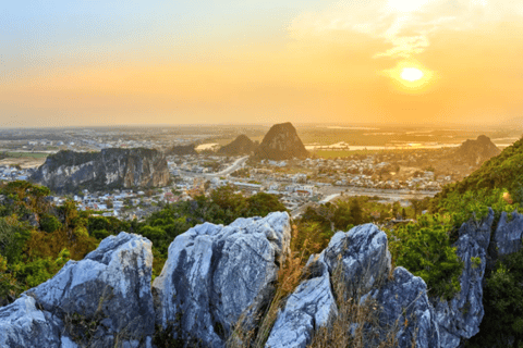 FR DA NANG : MONTAGNES DE MARBRE - MONTAGNE DES SINGES - GROTTE D&#039;AM PHU