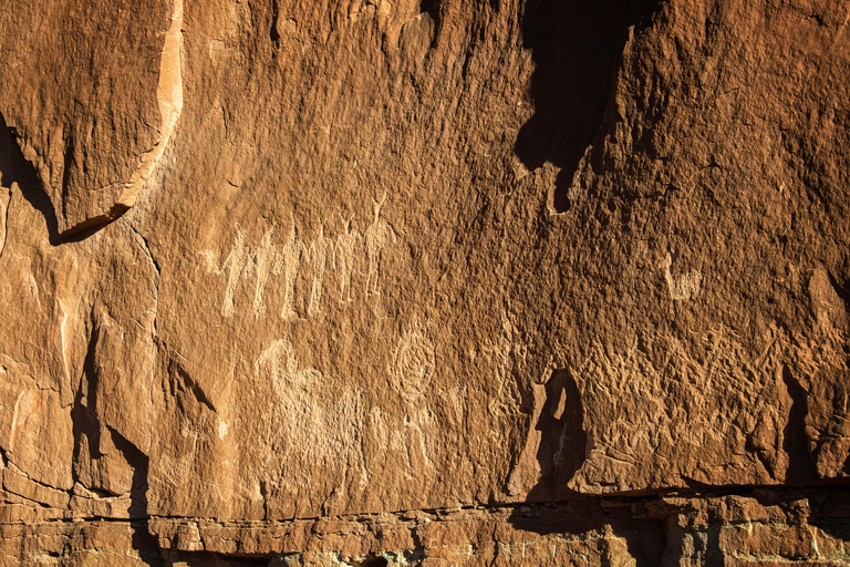 Moab: Bow and Arrow Canyon Excursie bergbeklimmen