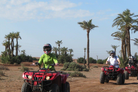 Marrakech : Aventure en quad dans le désert de la Palmeraie