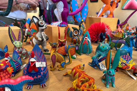 Oaxaca Masterpieces Tour: Krukmakeri, alebrijes och svart lera