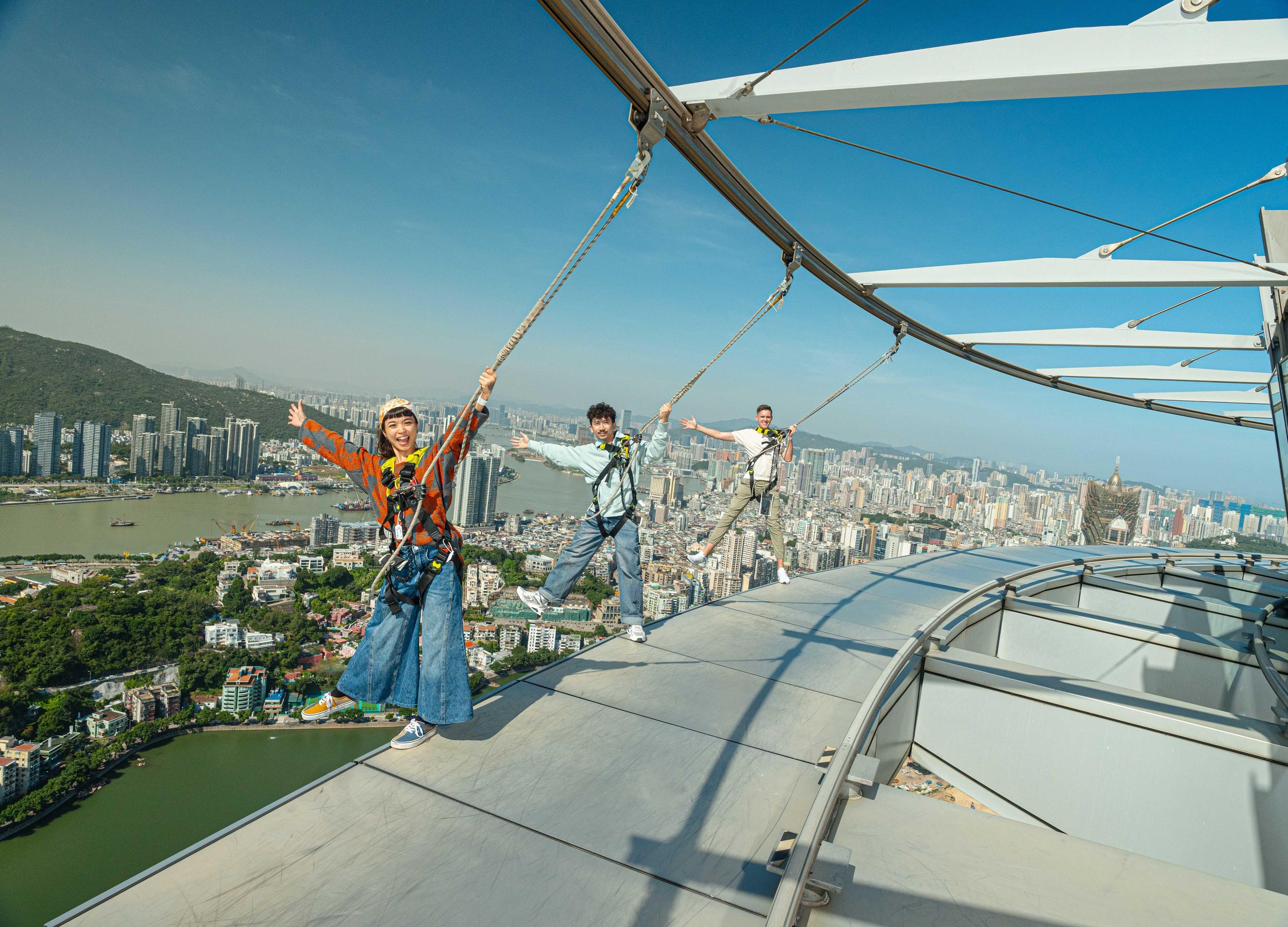 Macau Tower: Bungee-Sprung & Eintrittskarte für den Tower