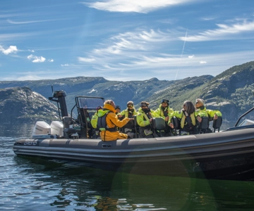 From Stavanger: RIB Tour to Lysefjord