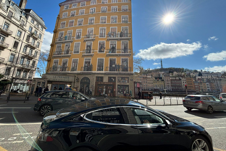 Lyon: Visite Lyon em uma excursão particular de meio dia com motorista