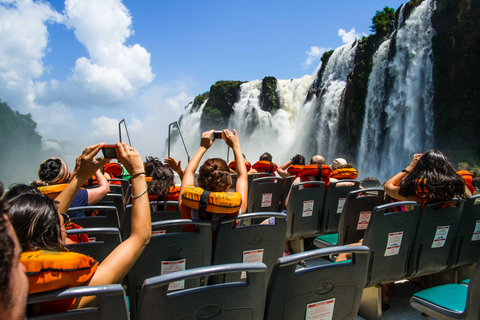 Iguassu Falls (brasilianska sidan) med valfri båttur