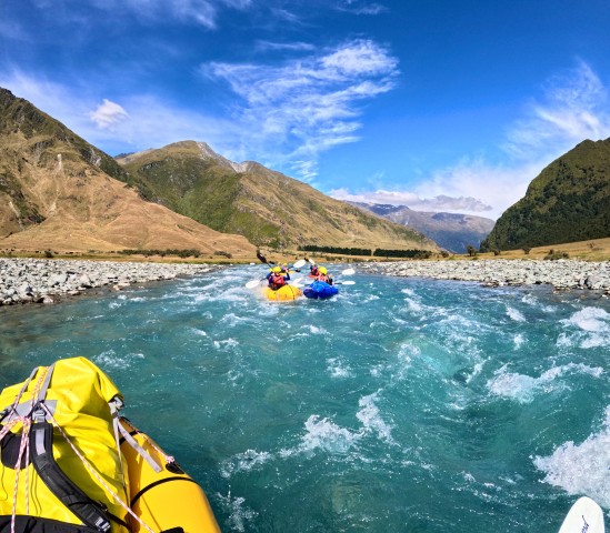 Visit Wanaka Full-Day Guided Packrafting Tour with Lunch in Wanaka