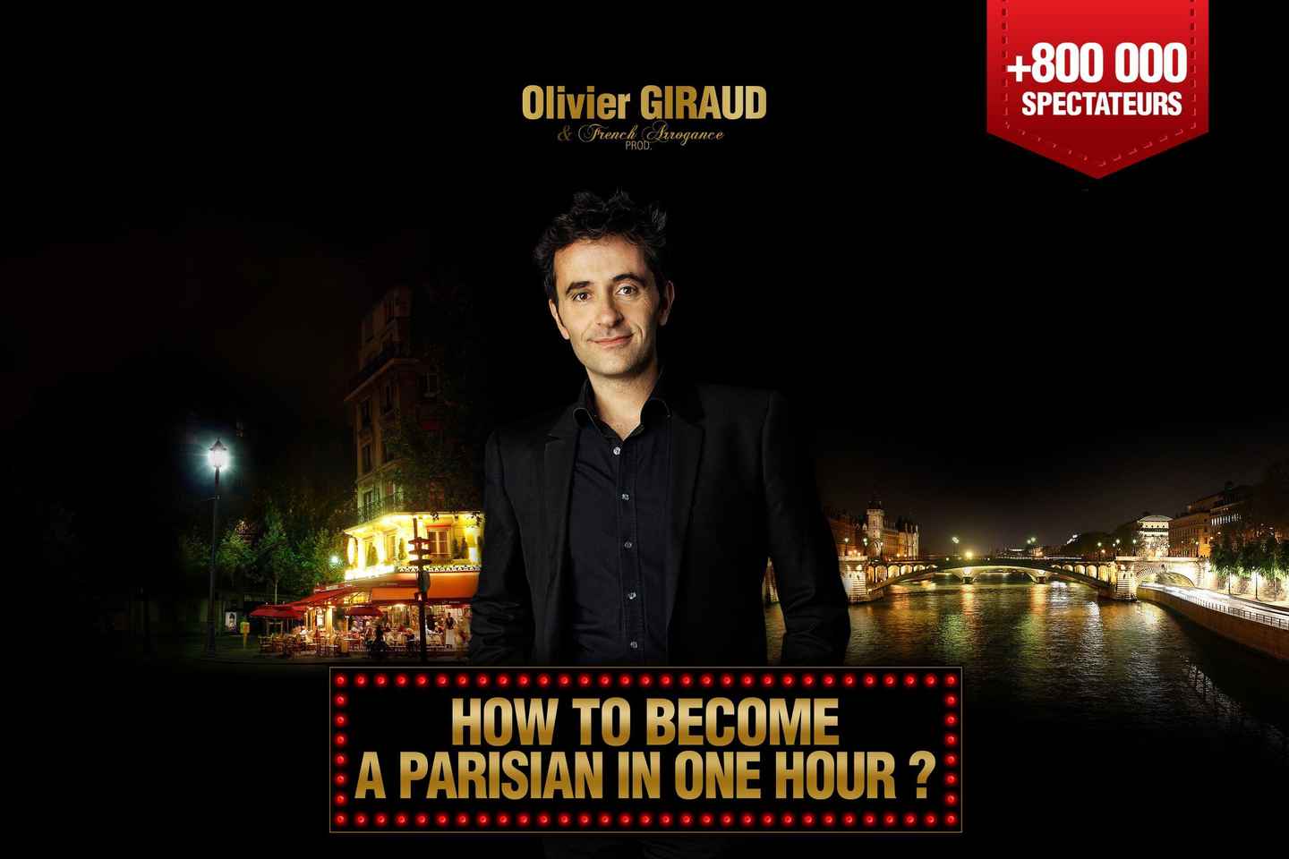 Paris: Comedy Show in English - How to Become a Parisian - Second Category Seat