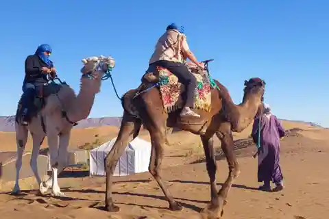 From Marrakech: 4-Day Private Merzouga Desert Tour to Agadir