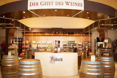 Rüdesheim : visite guidée du centre des visiteurs d'Asbach & dégustation