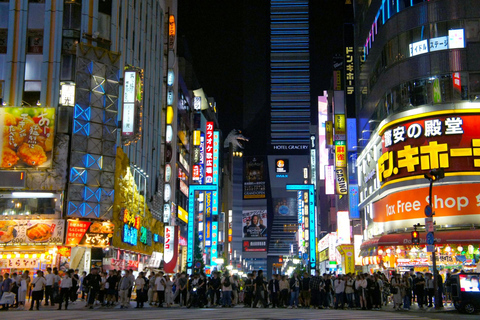 Tóquio: Excursão guiada a pé pelo distrito de Shinjuku à noite