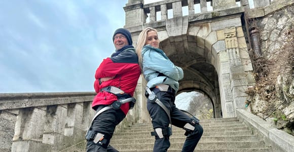 Budapest: Exoskeleton Robotics Powered City Walk