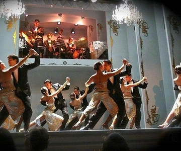 Buenos Aires: Cafe Los Angelitos Tango Show, optionales Abendessen