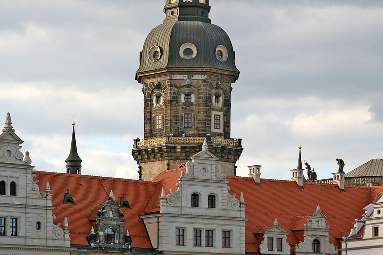 Dresden: City Walking Tour and Ticket for the Hausmannsturm Tower Dresden: City Walking Tour and Ticket for the Hausmannsturm Observation Deck