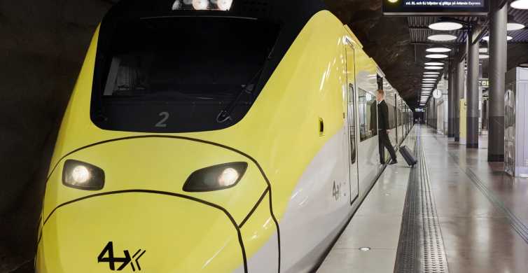 Štokholm: Transfer vlakom medzi mestom a letiskom Arlanda